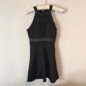 Emerald Sundae Black Mini Dress